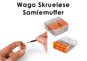 WAGO samlemuffe WAGO serie 221 - WAGO serie 2273 skrueløse